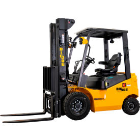 Big Joe Integrated Lithium-Ion Electric Forklift 189"H Lift 4000 lb. Capacity 