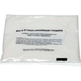 Big D Industries, Inc 170 Big D DVour Absorbent Powder 1.5 oz. Bags - 170 image.