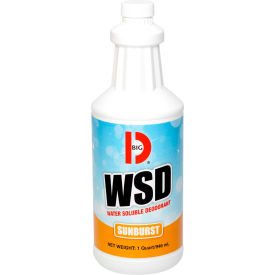 Big D Industries, Inc 672 Big D Water Soluble Deodorant - Sunburst Quart 12/Case - 672 image.