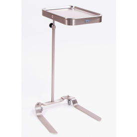 Blickman, Inc, 638841000 Blickman 8841SS Newark Stainless Steel Mayo Stand, 12-5/8" x 19-1/8" Tray image.