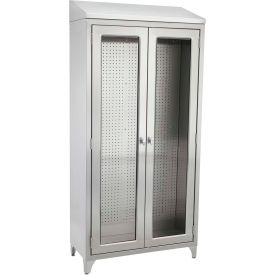 Blickman 7960SS Walter Freestanding Medical Storage Cabinet, 47-5/8