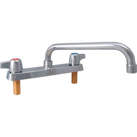 Standard Duty Faucet, 16" Swing Spout, 8" O.C. Deck Mount view 2