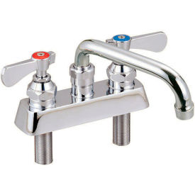 Optiflow Solid Body Faucet 10" Swing Spout 4" O.C. Deck Mount 
