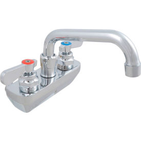 Solid Body Faucet, 16" Swing Spout, 4" O.C. Splash Mount view 2