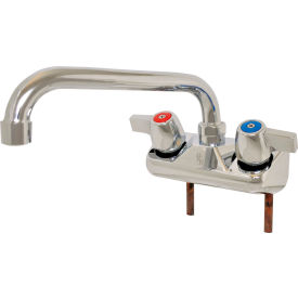 Standard Duty Faucet, 12" Swing Spout, 4" O.C. Shallow Splash Mount view 2