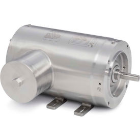 Baldor Electric Co. CFSWDM3537-E Baldor CFSWDM3537-E, Food Safe, IP69, .5HP, 3500RPM, 3PH, 60HZ, 56C, 3516M, TENV, F1 image.