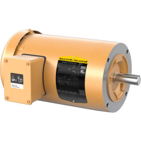 Motor, C-Face with Feet, 1HP, 1170RPM, 3PH, 60HZ, 145TC, TEFC, F1 view 2