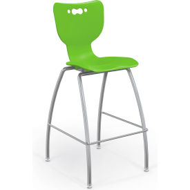 MooreCo Hierarchy 30" Mid Back Stool Green 