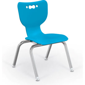 Balt 53312-1-BLUE-NA-CH Balt® Hierarchy 12" Plastic Classroom Chair - Blue image.