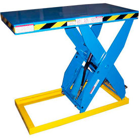Ballymore Max-M22/33 Ergonomic Scissor Lift Table Foot Operated 3300 lb. Cap. 48""L x 24""W 115V