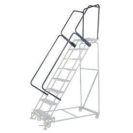 Ballymore Co Inc CAL OSHA SS 10-12 46"H CAL-OSHA Handrail Kit for Stainless Steel Rolling Ladder - 10 to 12 Step - CAL OSHA SS 10-12 image.