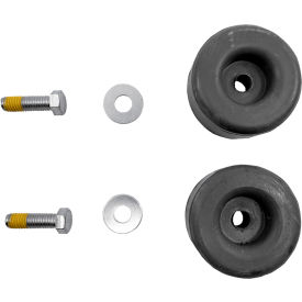 Set of 2, 2.5" Diameter Rubber Foot Pads view 2