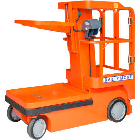 Ballymore Co Inc REBEL-10 Multi-Function Merchandise Lift with Shelf, Safety Orange image.