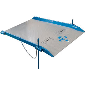 Bluff® 15T7284 HD Steel Dock Board with Lock Pins 72 x 84 15000 Lb. Cap.