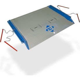 Bluff® 20C7284 Steel Red Pin Heavy Duty Dock Board 72 x 84 20000 Lb. Cap.