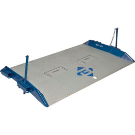 Bluff® 20T8472 HD Steel Dock Board with Lock Pins 84 x 72 20000 Lb. Cap.