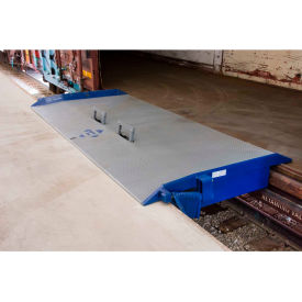 Bluff® Steel Rail Dock Board 40R10860L 116"" x 60"" 40000 Lb. Capacity