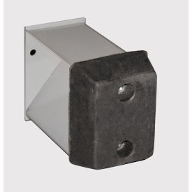 Global Industrial B2379051 Replacement Bumper & Steel Base For Edge of Dock Levelers image.