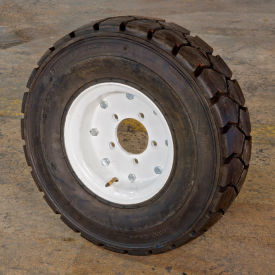 Optional Pneumatic Wheel YRAPNEUX for Bluff® Steel Yard Ramp Forklift Dock Ramp