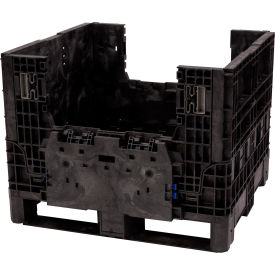 Global Industrial Premium Collapsible Bulk Container 32"L x 30"W x 25"H 1800 lb. Capacity 