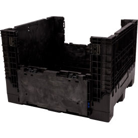 Global Industrial Premium Collapsible Bulk Container 48"L x 45"W x 34"H 2000 lb. Capacity 