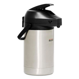 Bunn-O-Matic Corporation 36725.01 Bunn Airpots / Thermal Pitchers, Stainless Steel, 3.8L, 6/Case - 36725.0100 image.
