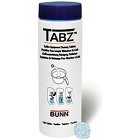 Bunn-O-Matic Corporation 39637 Bunn 39637.0000 - TABZ Coffee Brewer Cleaning Tablets, 1 Bottle of 120 Tablets image.