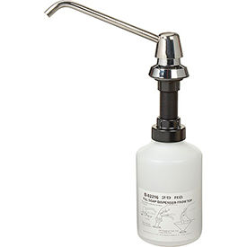 Bobrick Washroom Equipment, Inc B-82216 Bobrick® 20-oz. Liquid & Lotion Soap Dispenser - 6" Spout - B-82216 image.
