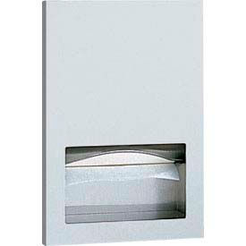 Bobrick Washroom Equipment, Inc B35903 Bobrick® TrimLineSeries™ Recessed Folded Paper Towel Dispenser, Stainless Steel image.