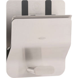 Bobrick Washroom Equipment, Inc B635 Bobrick® Bathroom Klutch Mobile Device Holder, Surface Mount, 300 lb. Cap - B635 image.