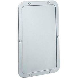 Bobrick Washroom Equipment, Inc B942 Bobrick® Vandal Resistant Frameless Mirror - 11-1/4"W x 17-1/4"H - B942 image.