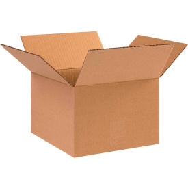 Global Industrial™ Cardboard Corrugated Boxes 10""L x 10""W x 7""H Kraft