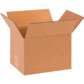 Global Industrial™ Cardboard Corrugated Boxes 10""L x 8""W x 7""H Kraft