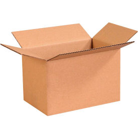 Global Industrial™ Cardboard Corrugated Boxes 11""L x 7""W x 7""H Kraft