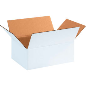 Global Industrial™ Cardboard Corrugated Boxes 11-3/4""L x 8-3/4""W x 4-3/4""H White