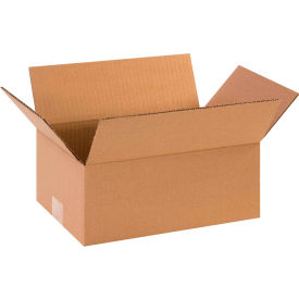 Global Industrial B1638252 Global Industrial™ Cardboard Corrugated Boxes, 11"L x 8"W x 5"H, Kraft image.