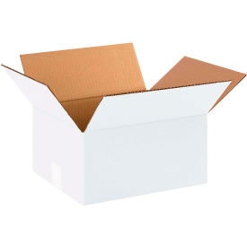 Global Industrial™ Cardboard Corrugated Boxes 12""L x 10""W x 6""H White