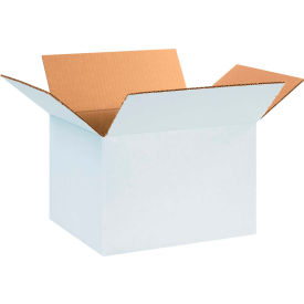 Global Industrial™ Cardboard Corrugated Boxes 12""L x 10""W x 8""H White