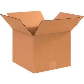 Global Industrial B68660 Global Industrial™ Cardboard Corrugated Boxes, 12"L x 12"W x 10"H, Kraft image.