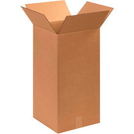 Global Industrial™ Tall Cardboard Corrugated Boxes 12""L x 12""W x 24""H Kraft