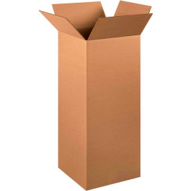 Global Industrial™ Tall Cardboard Corrugated Boxes 12""L x 12""W x 30""H Kraft