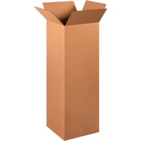 Global Industrial™ Tall Cardboard Corrugated Boxes 12""L x 12""W x 36""H Kraft