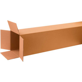Tall Cardboard Corrugated Boxes, 12"L x 12"W x 60"H, Kraft view 2