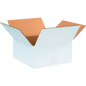 Global Industrial™ Cardboard Corrugated Boxes 12""L x 12""W x 6""H White