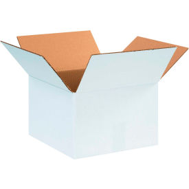 Global Industrial™ Cardboard Corrugated Boxes 12""L x 12""W x 8""H White