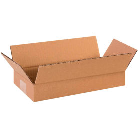 Global Industrial B1878577 Global Industrial™ Long Cardboard Corrugated Boxes, 12"L x 6"W x 2"H, Kraft image.