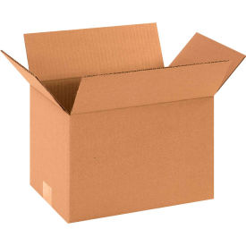 Global Industrial B68642 Global Industrial™ Cardboard Corrugated Boxes, 12"L x 8"W x 8"H, Kraft image.