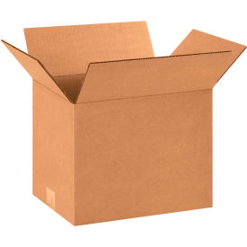 Global Industrial B68648 Global Industrial™ Cardboard Corrugated Boxes, 12"L x 9"W x 9"H, Kraft image.