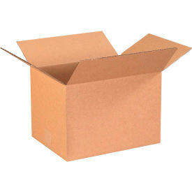 Global Industrial™ Cardboard Corrugated Boxes 13-1/4""L x 10-1/4""W x 9""H Kraft