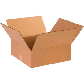 Global Industrial™ Flat Cardboard Corrugated Boxes 14""L x 14""W x 5""H Kraft